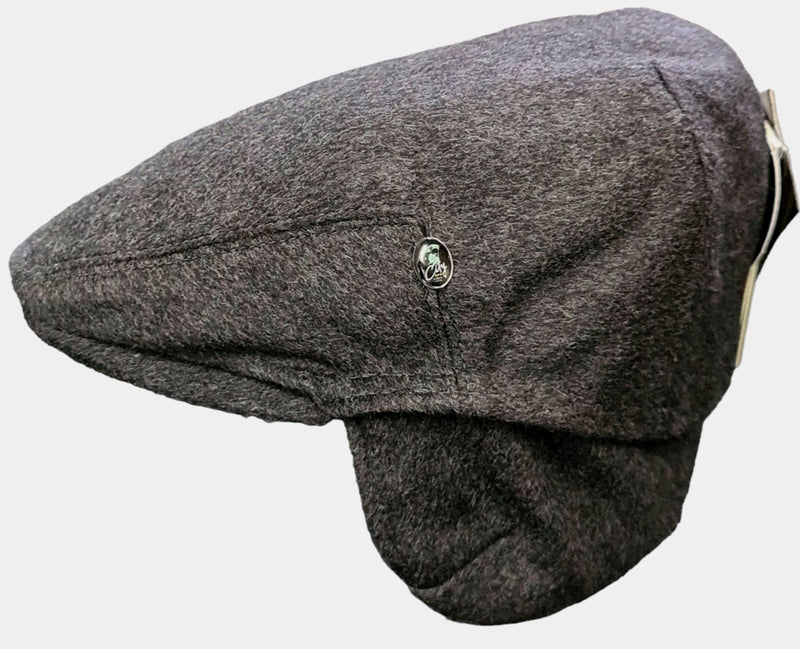 City Sport Loden Earflap Driving Cap - Grey image 2