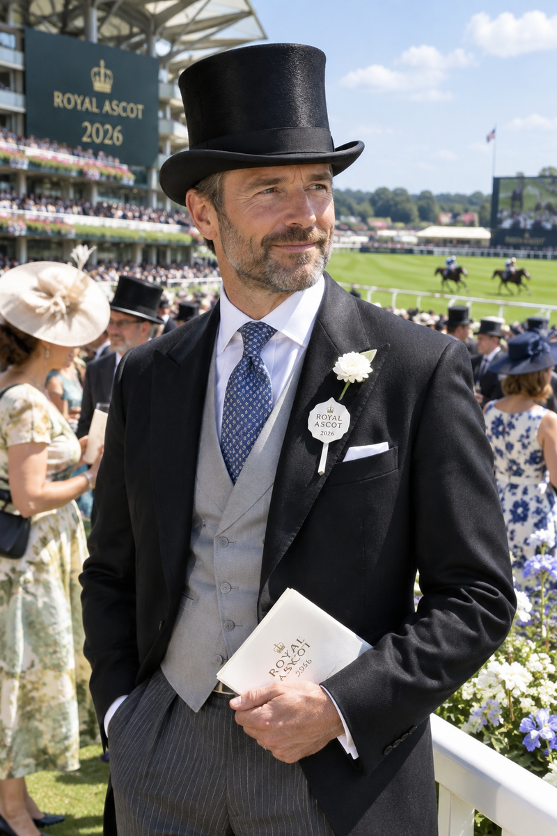 Christys' Fur Felt Top Hat - Black image 3