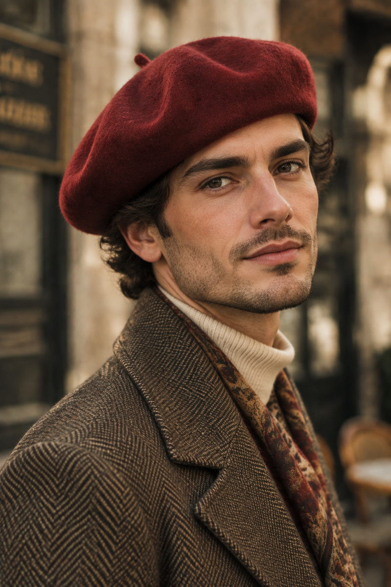 CCC Ltd Beret – Poppy Red image 0