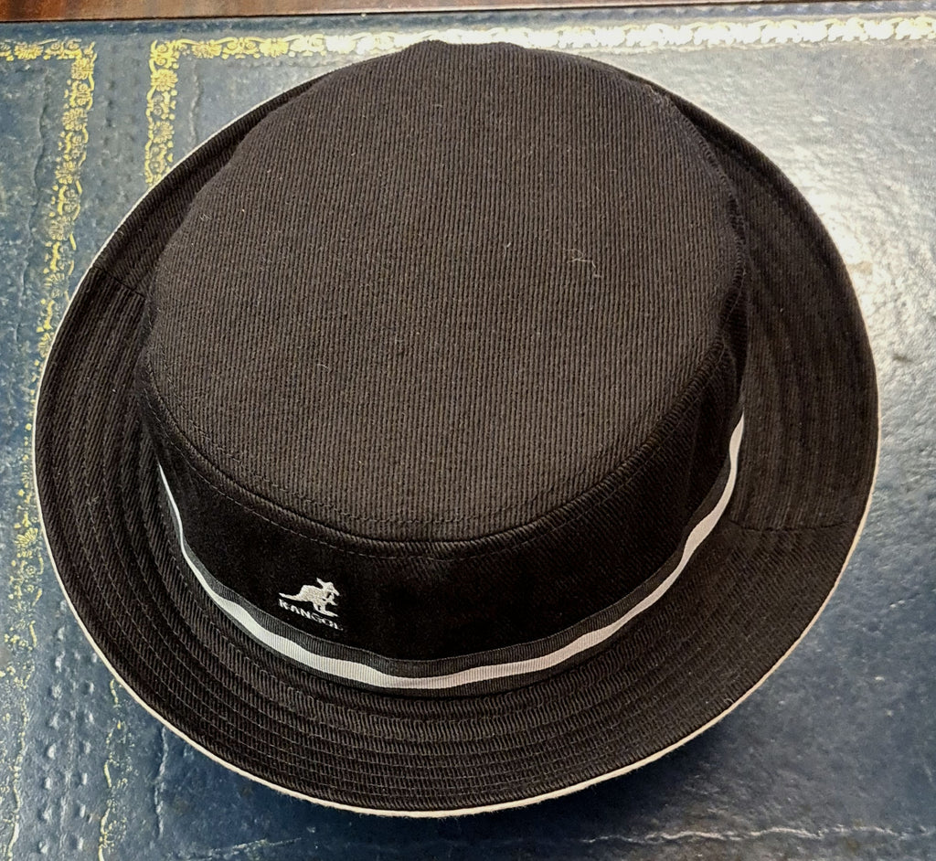 Kangol Striped Lahinch Bucket Hat - Black image 1