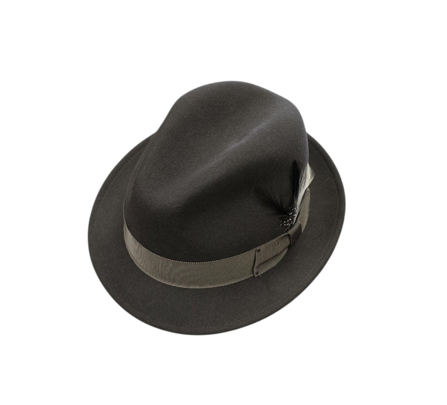 Bailey Tino Wool Felt Trilby – Basalt Grey image 0