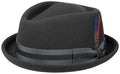Stetson Kentaro Pork Pie Hat – Black Wool Felt image 0
