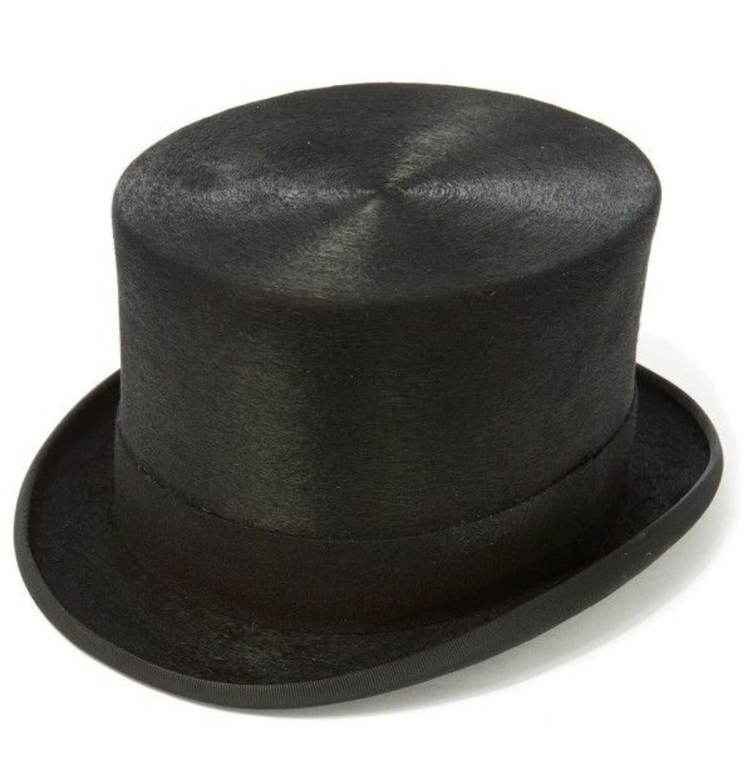 CCC Ltd Melusine Fur Felt Top Hat - Black image 0