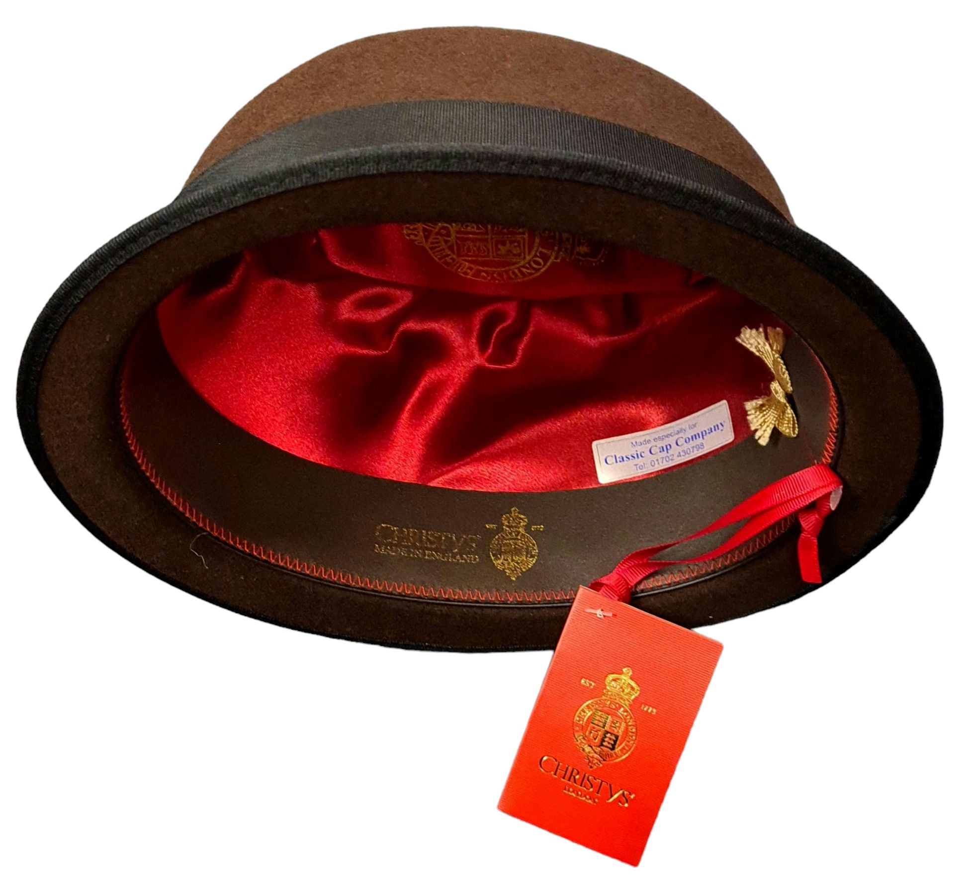 Christys' Blue Beat/Mod Hat - Brown Limited Edition image 3