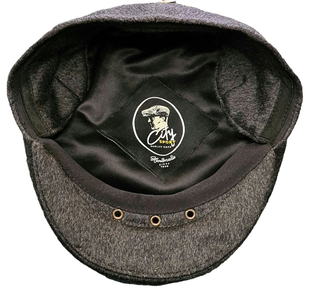 City Sport Loden Earflap Driving Cap - Grey image 1
