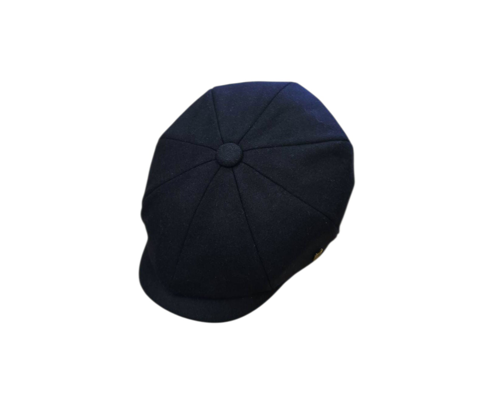 Failsworth Urban Baker Boy Alfie – Navy Wool Melton Cap image 0