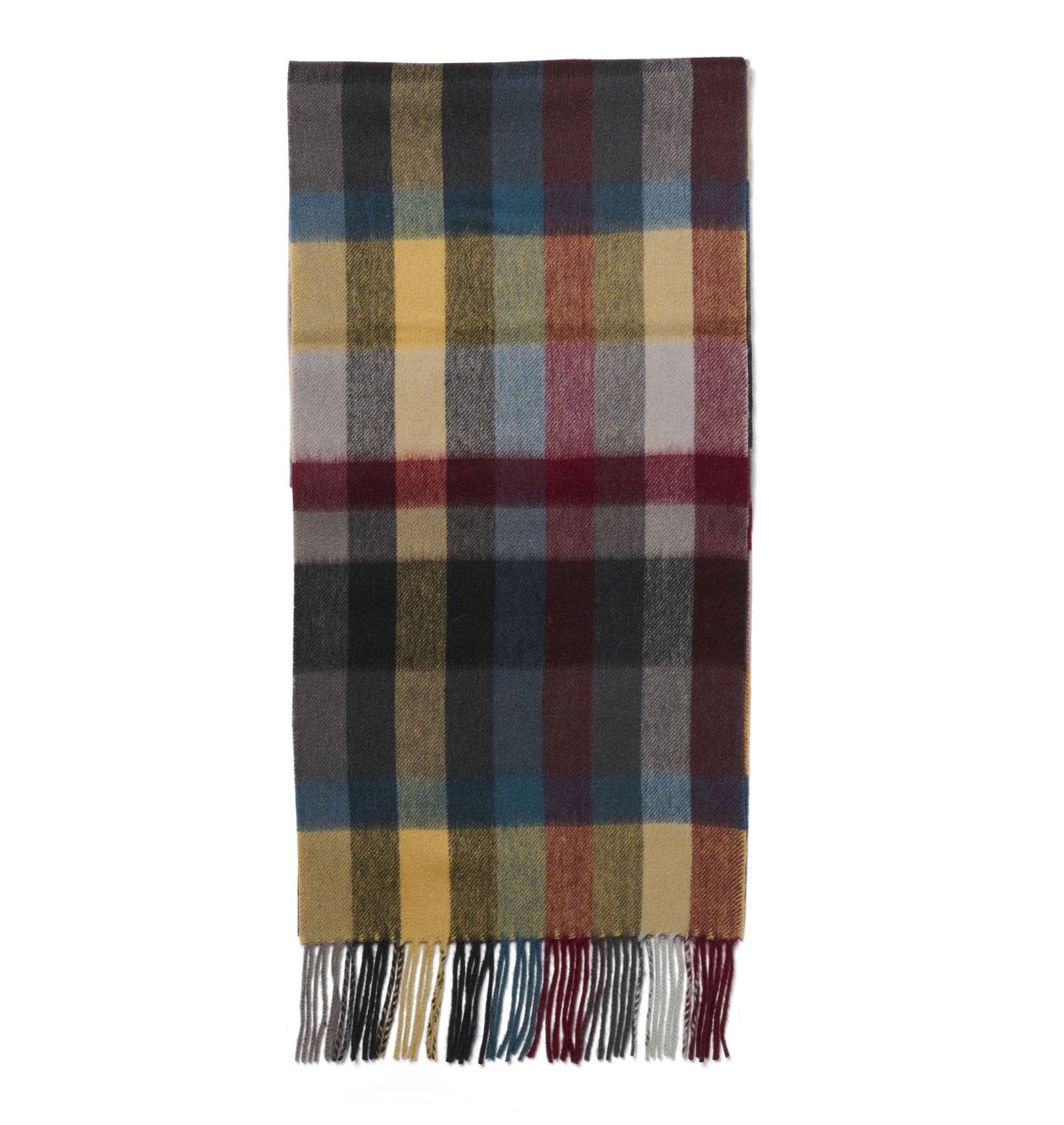 Failsworth Pattern 507 Lambswool Scarf – Rupert Check image 1