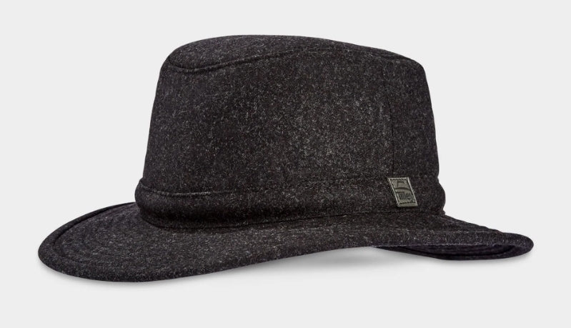 Tilley TTW2 Tec-Wool Hat - Charcoal Grey/Black image 1