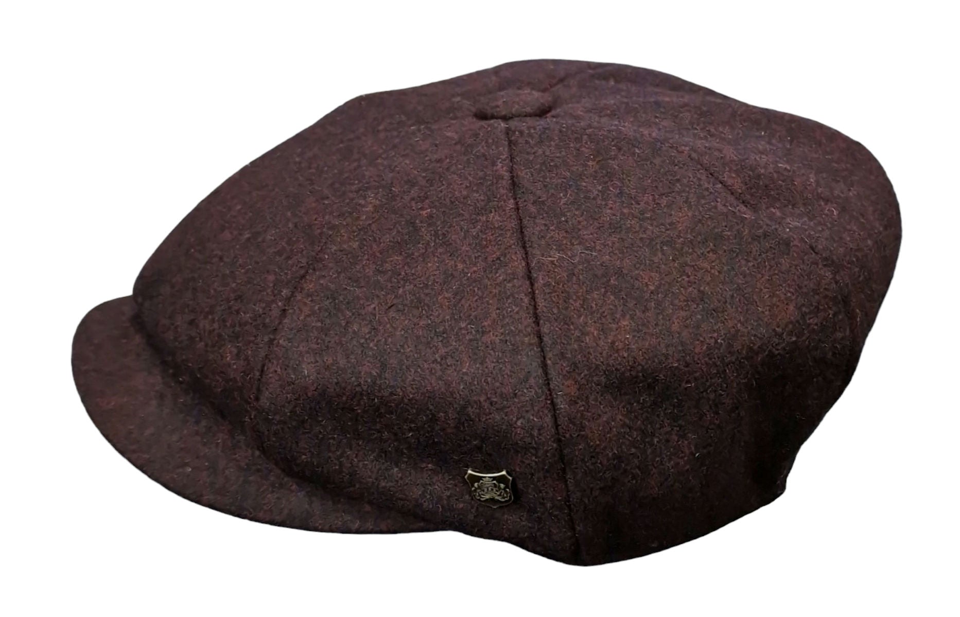 Failsworth Urban Baker Boy Alfie – Merlot Wool Melton image 3