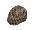 Failsworth London Cheesecutter 244 – Green/Black/Red Check Wool Mix Cap image 0