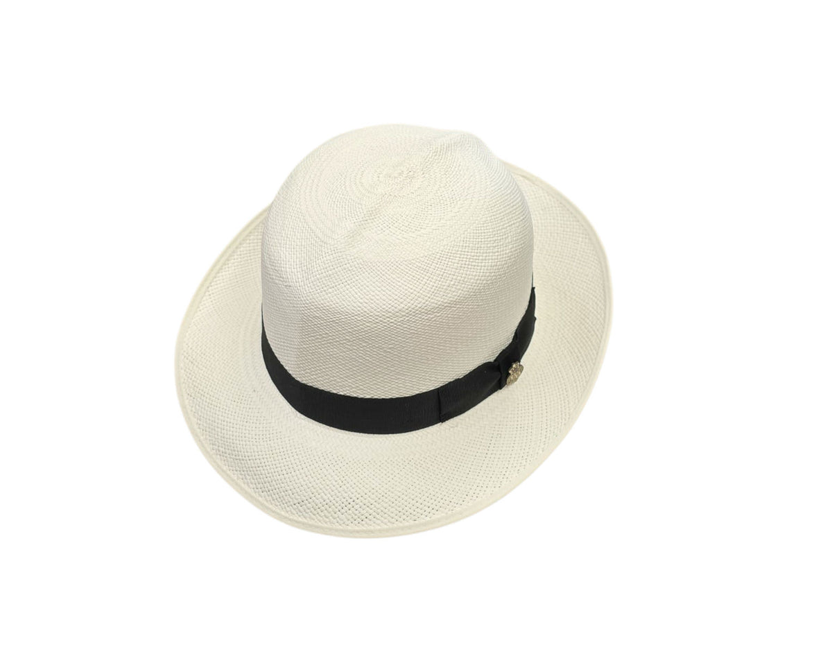 Christys' Classic Folding Panama - Bleach image 0