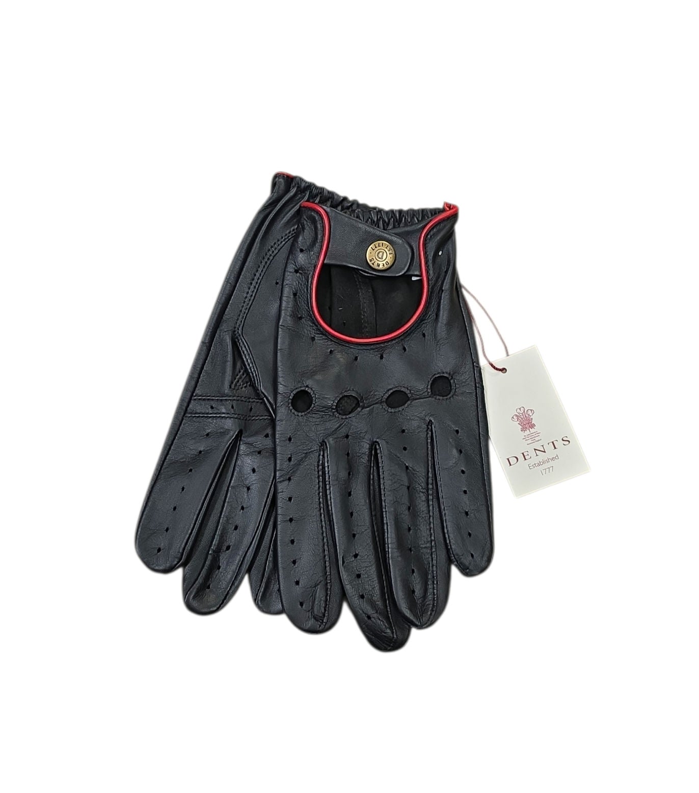 Dents Delta Driving Gloves - Black/Berry image 0