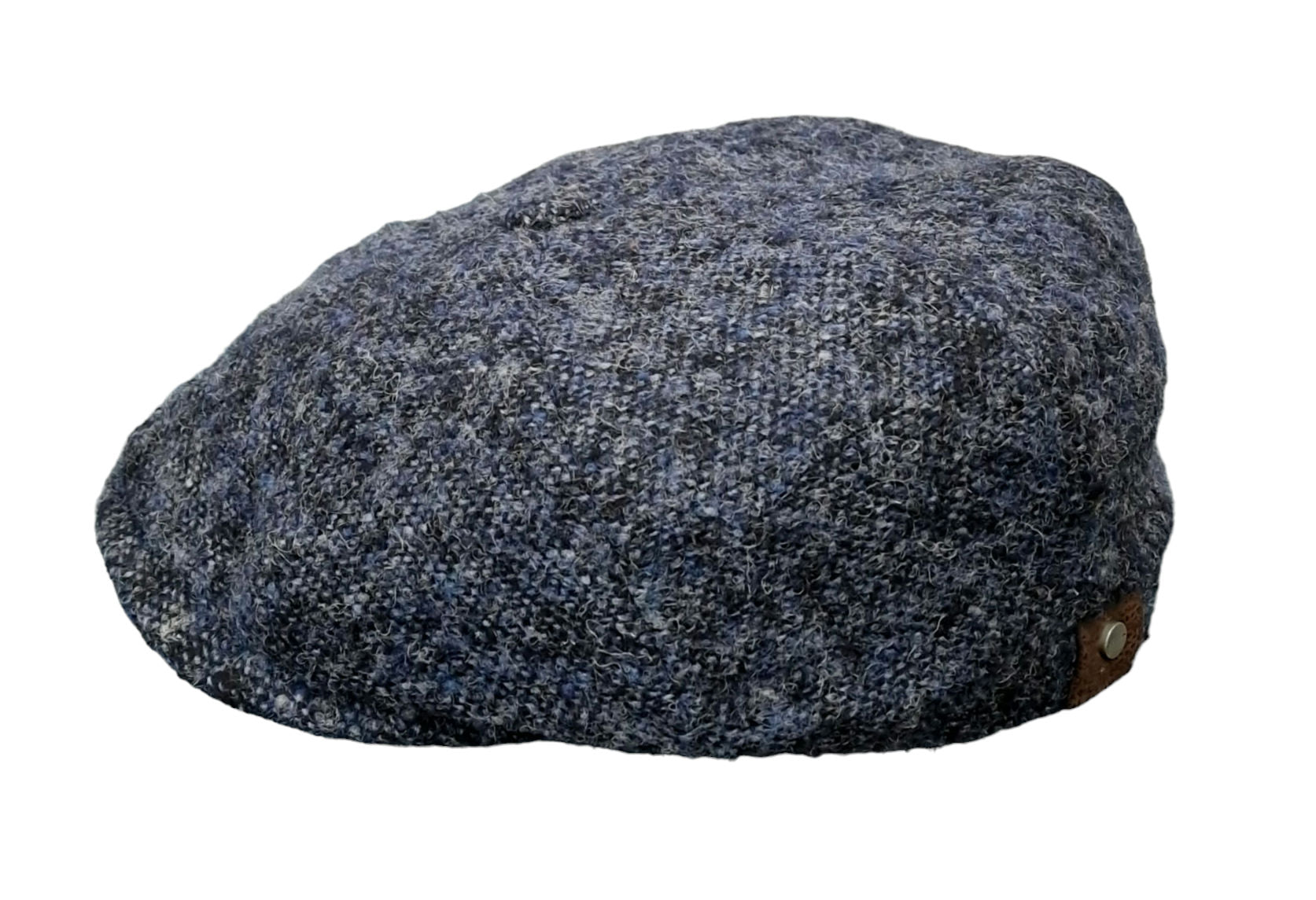 Stetson Hatteras Donegal Tweed Cap – Blue/Grey image 2