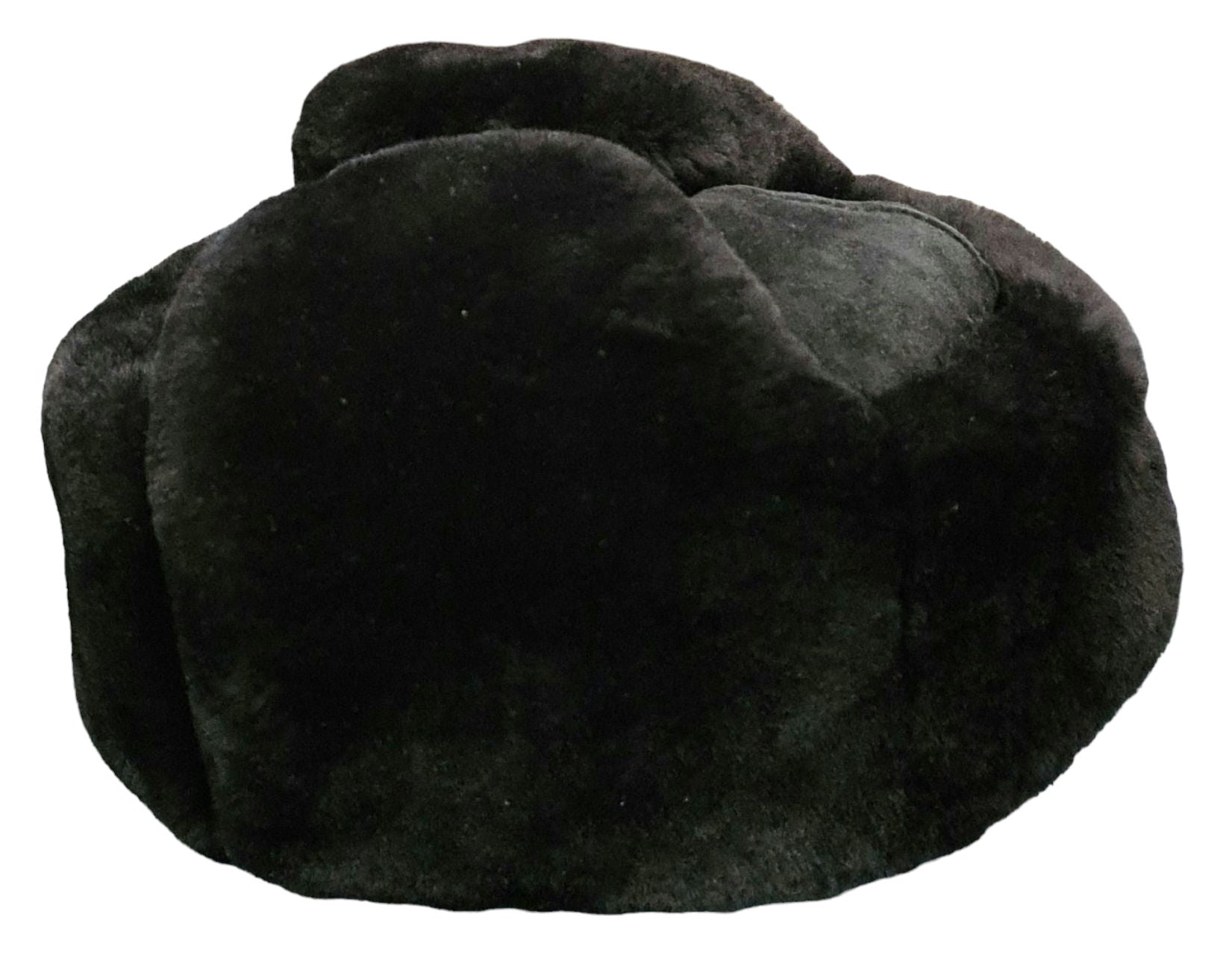 City Sport Sheepskin Trapper Hat - Black image 1