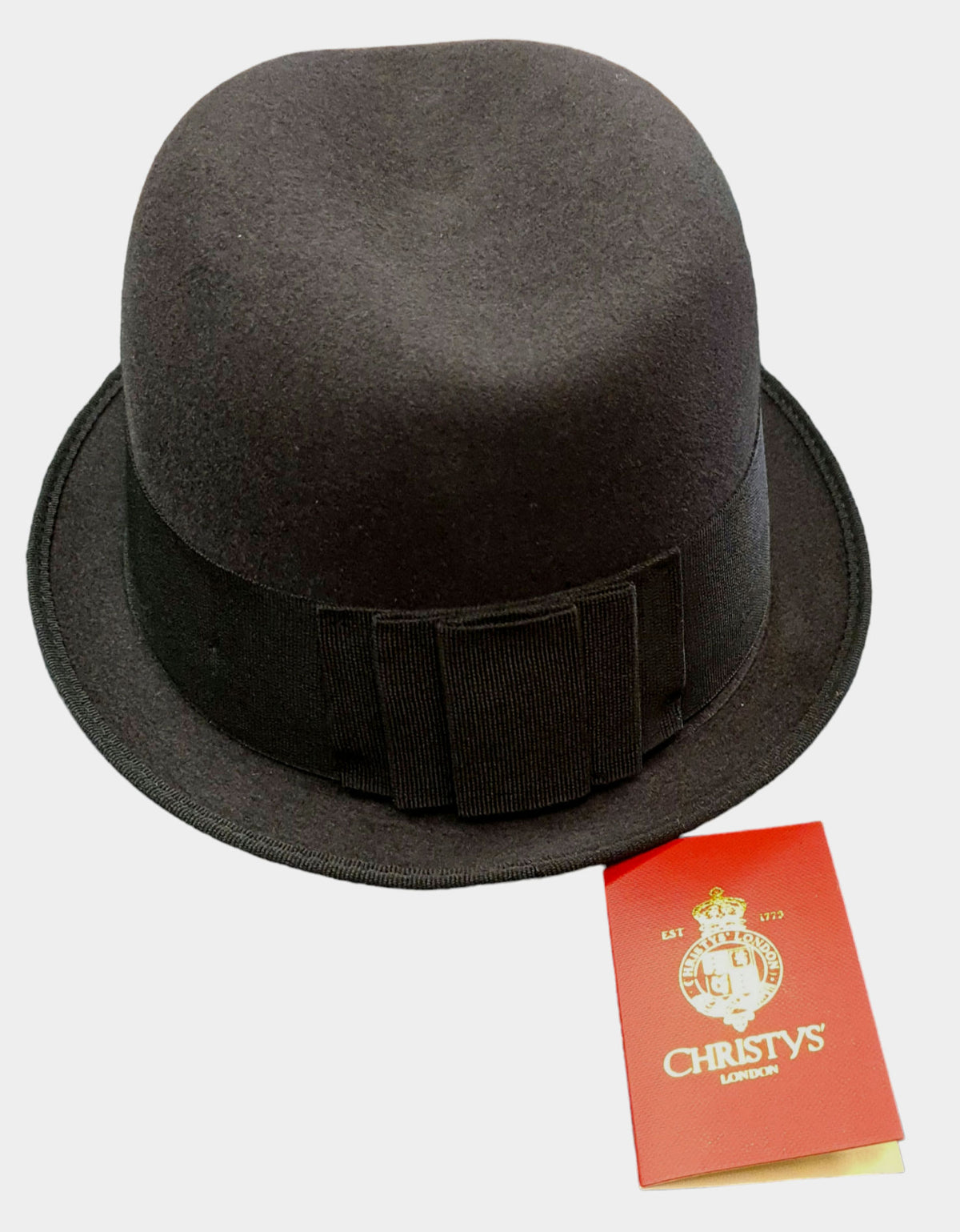 Christys' Blue Beat/Mod Hat - Charcoal Grey image 2