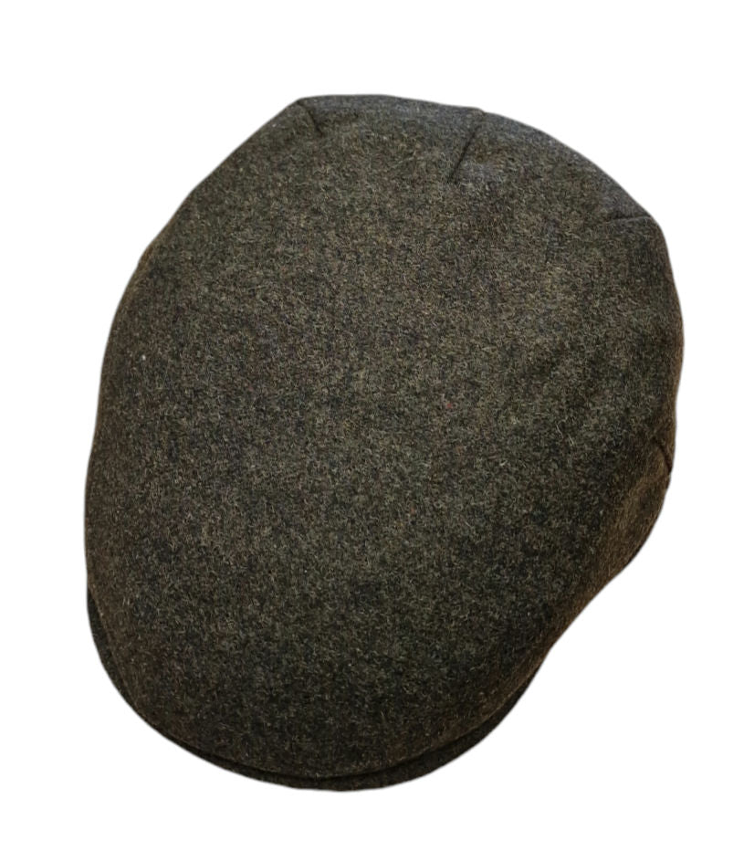 Failsworth London Cheesecutter Wool Melton Flat Cap – Loden Green image 2