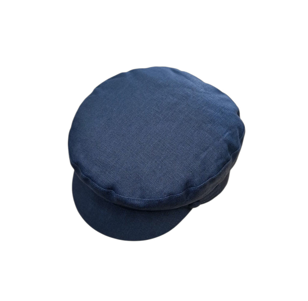 Failsworth Linen Mariner Cap – Navy image 0