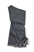 City Sport Donegal Tweed Full Length Scarf - Grey Fleck Herringbone image 0