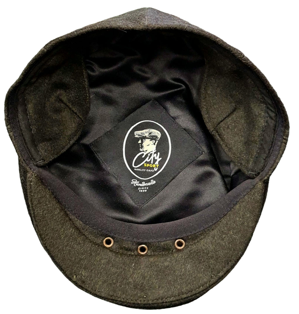 City Sport Loden Earflap Driving Cap - Lovat Green image 1