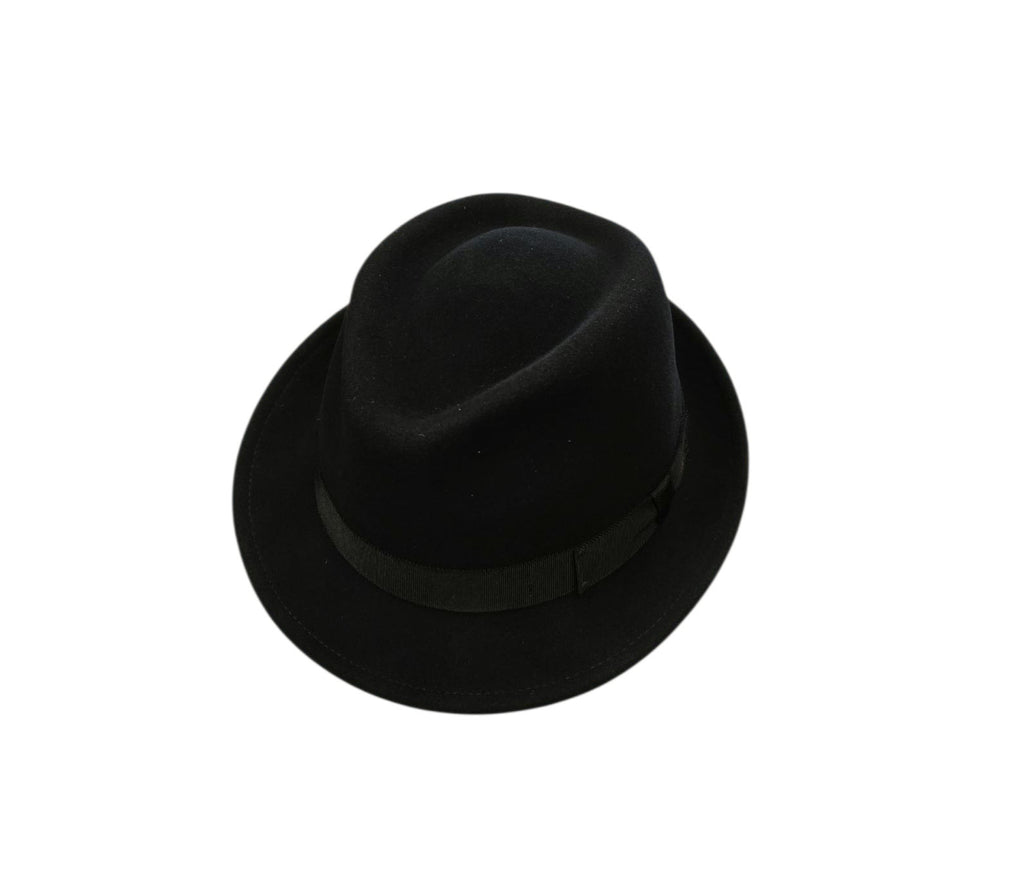 Bailey Wynn Trilby - Black | Lightweight, Water-Repellent Travel Hat image 0