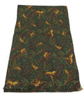 Pure Silk Pheasant Paisley Short Scarf - Green image 2