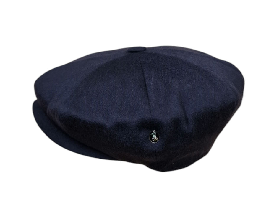 City Sport Oversized Baker Boy 11.5" Cashmere - Navy Blue image 2