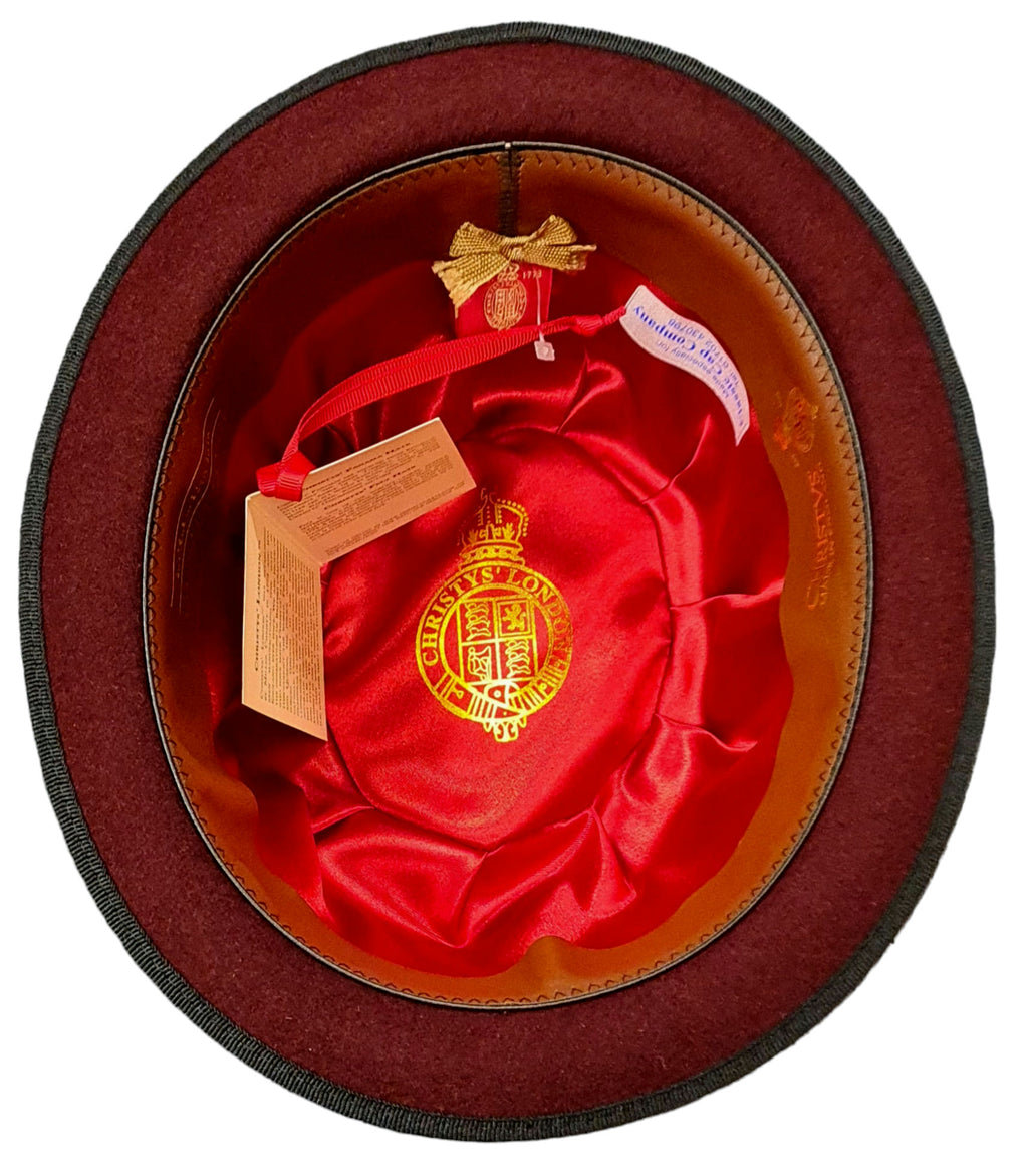 Christys' Blue Beat/Mod Hat - Burgundy Limited Edition image 1