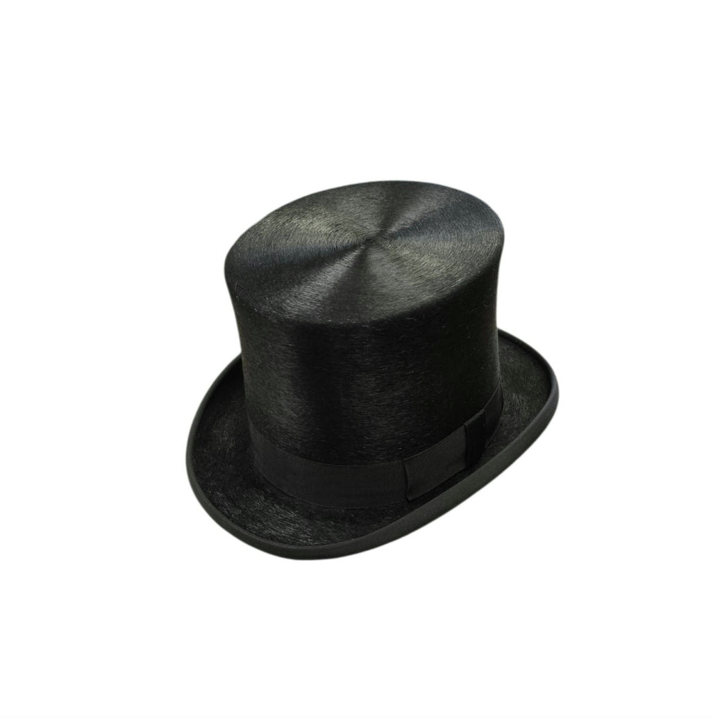CCC Ltd Melusine Fur Taller Top Hat – Black image 0