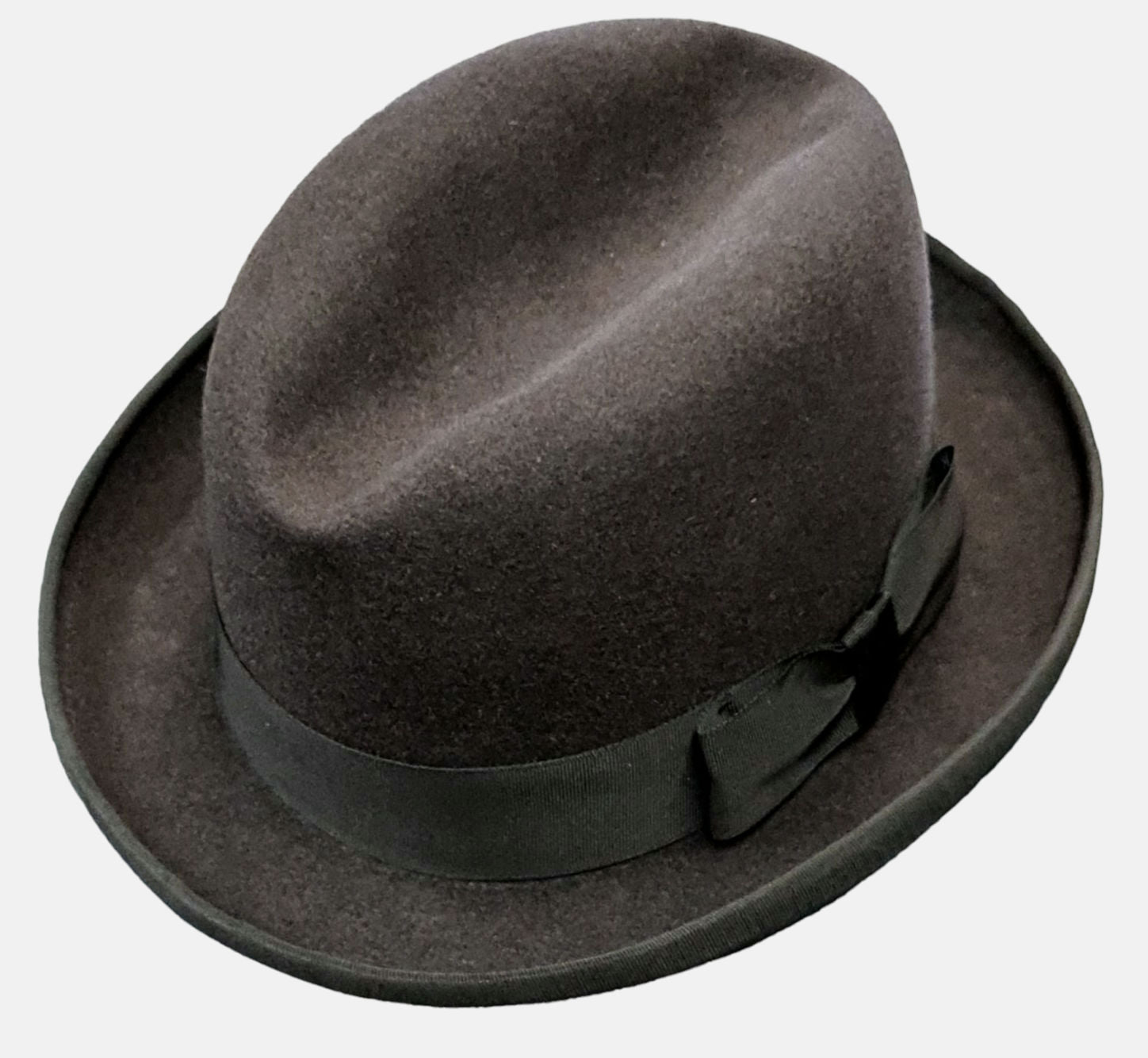 Christys' Homburg Hat – Charcoal Grey image 0