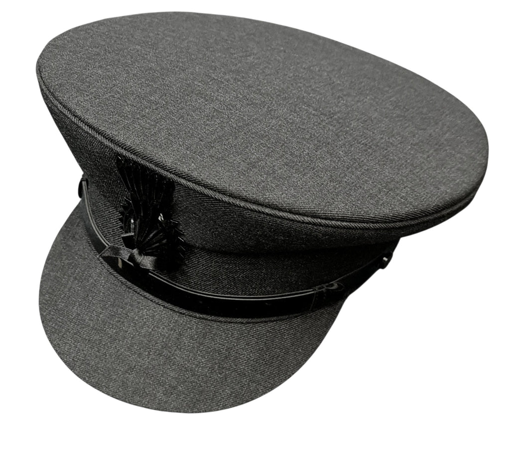 CCC Ltd Chauffeur Cap – Charcoal Grey Wool/Polyester image 0