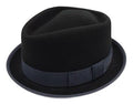 Stetson Hulett Diamond Crown Pork Pie Hat – Black image 0