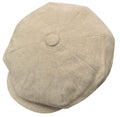 City Sport Classic Baker Boy 11" Leyton Cap Linen – Natural image 0