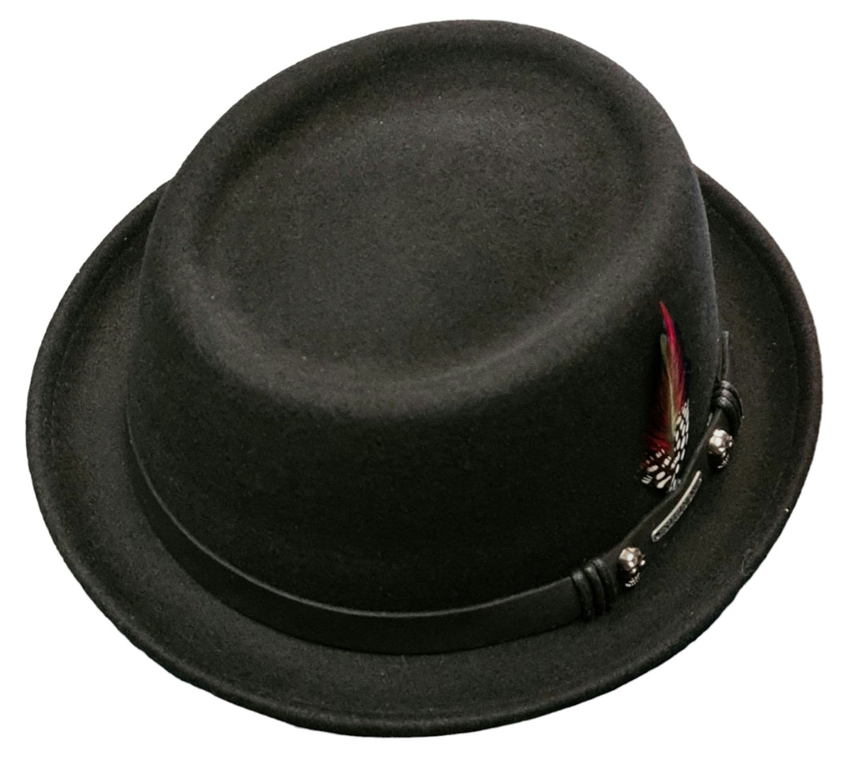 Stetson Pennysylvania Skulls Pork Pie - Black image 2