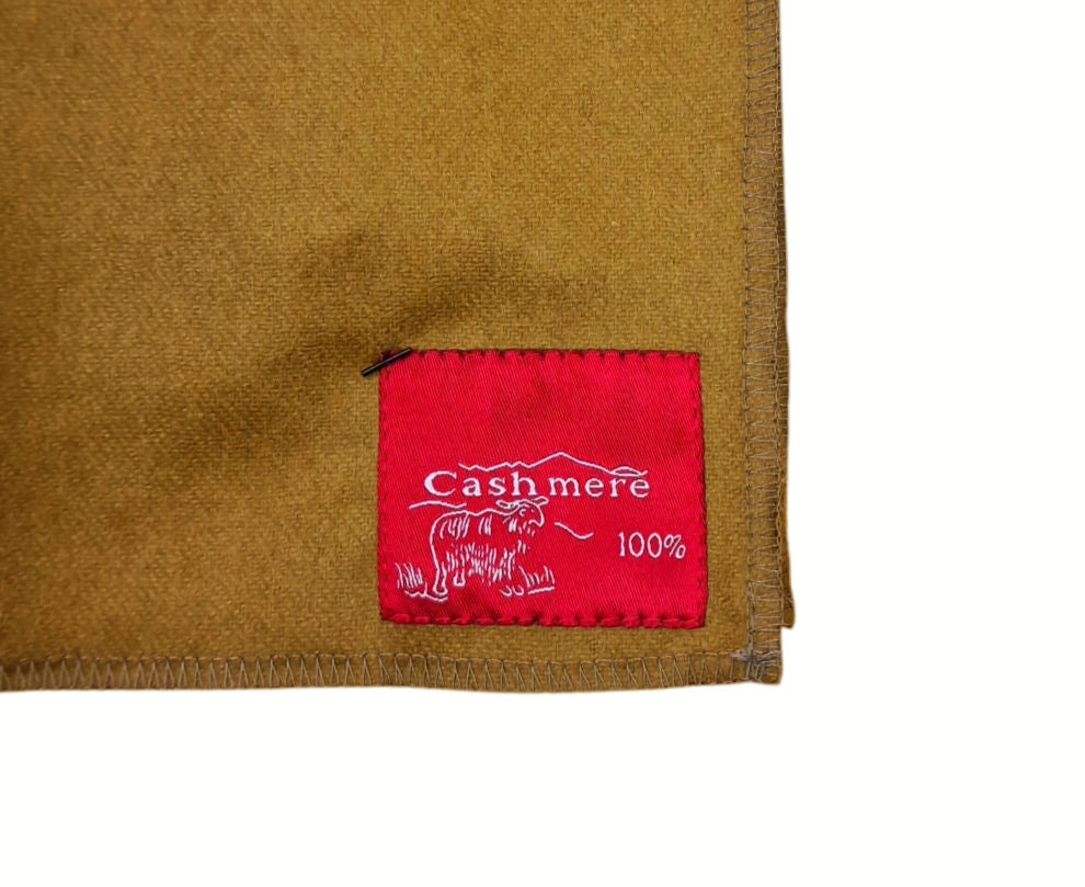 City Sport Full Length Cashmere Scarf - Tan image 1