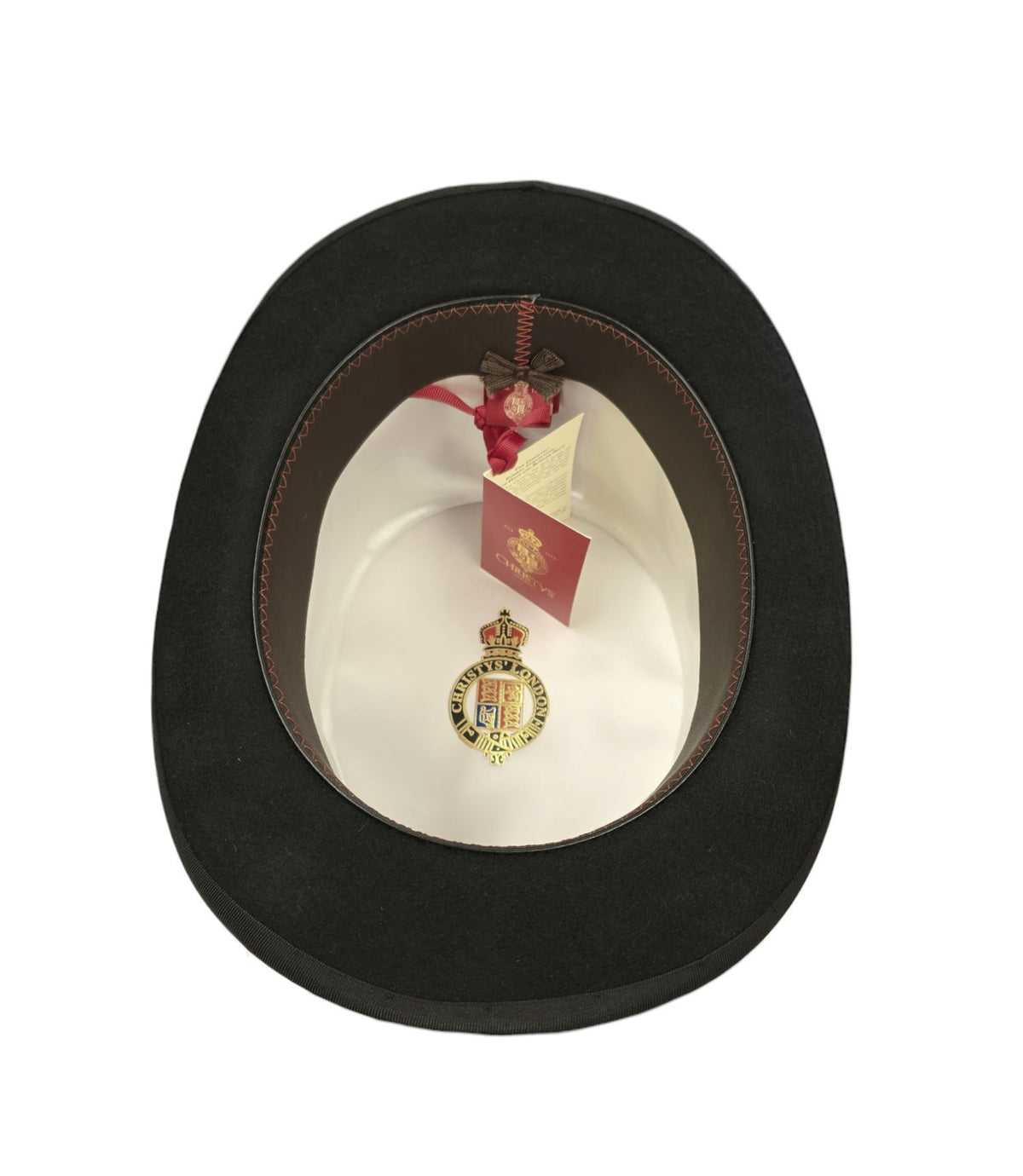 Christys' Black Wool Felt Top Hat - Black image 1