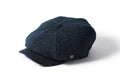Failsworth Carloway 3302 Urban Baker Boy Cap – Blue Herringbone image 0