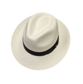 Failsworth Superfine Genuine Panama Hat – Bleach with Black Band image 0