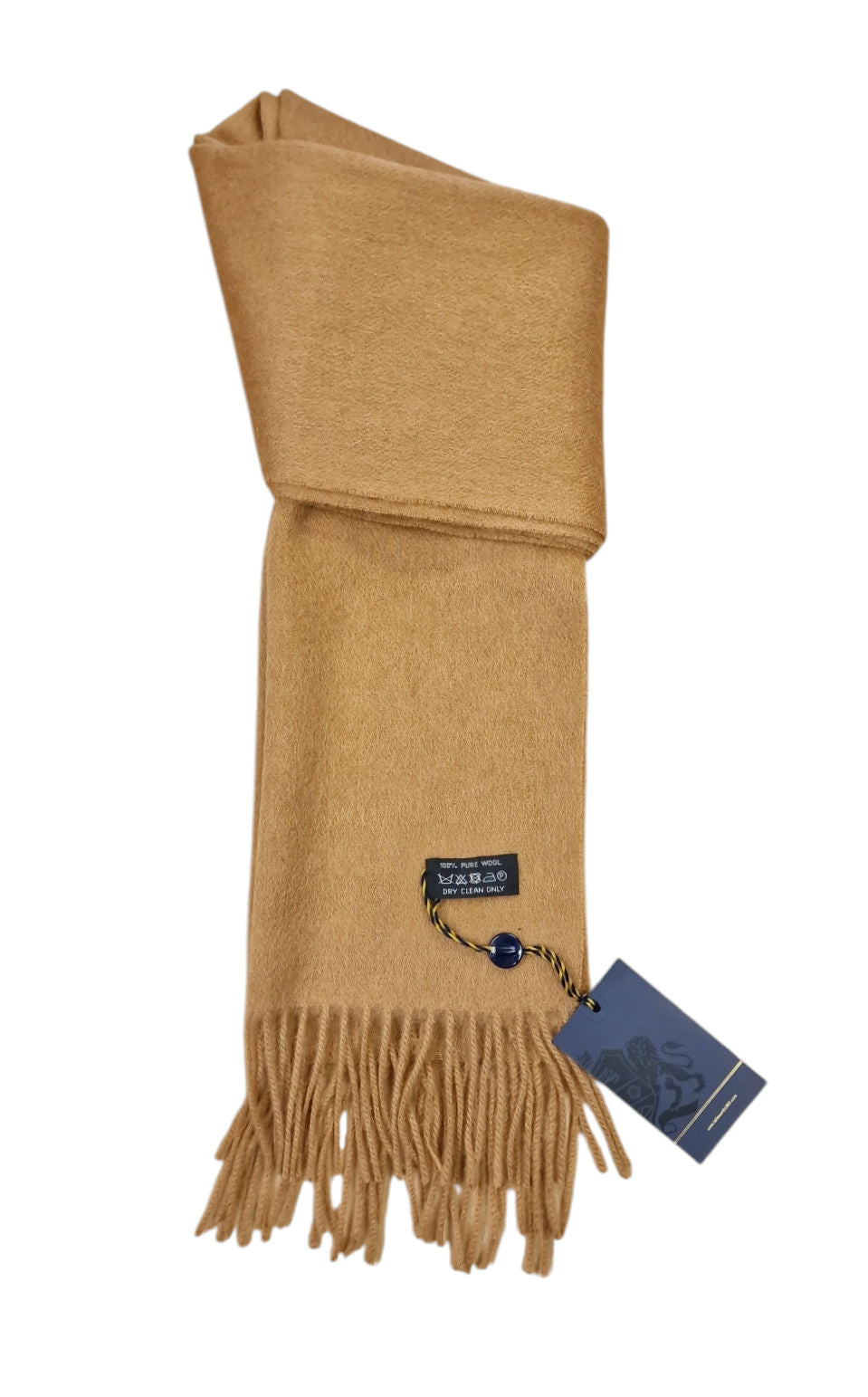 Failsworth Lambswool Scarf - Camel image 0