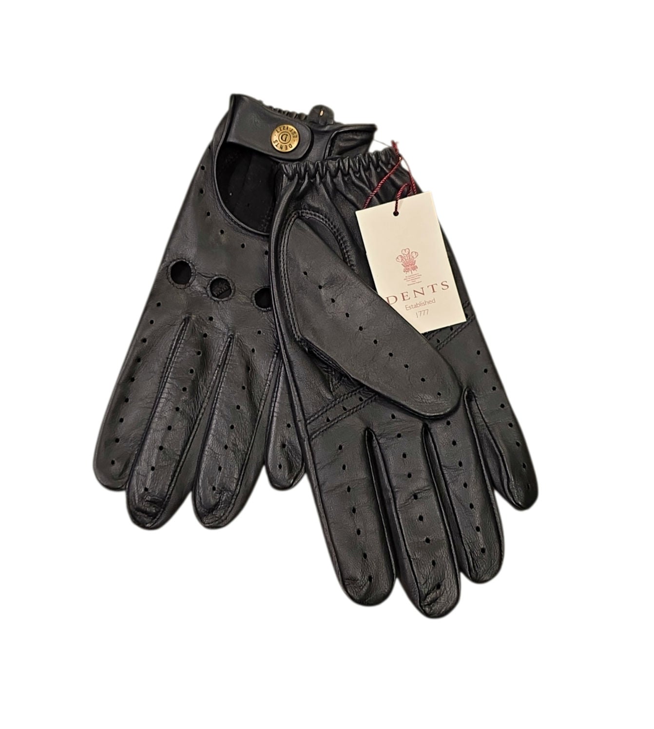 Dents Delta Driving Gloves - Black image 0