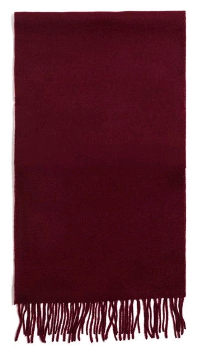 Failsworth Lambswool Scarf - Wine image 1