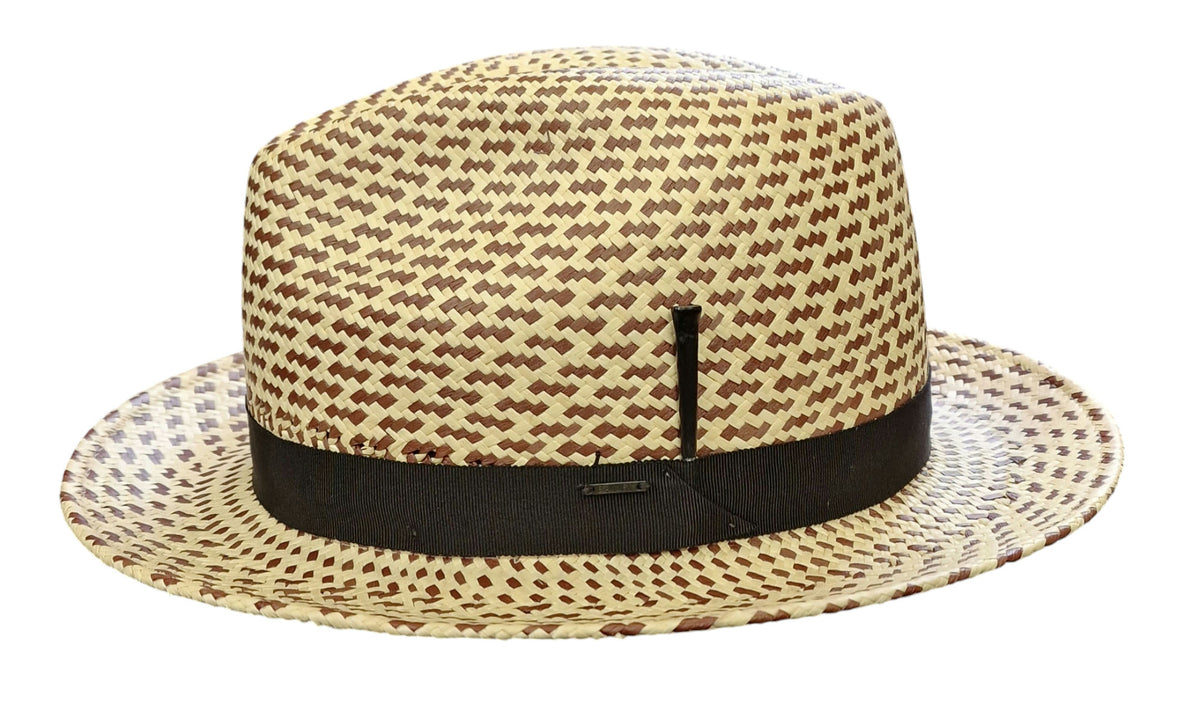 Bailey Hernen Panama Hat – Expresso Check image 2