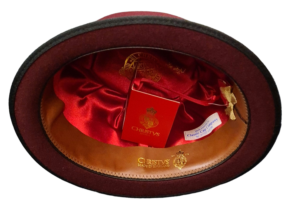 Christys' Blue Beat/Mod Hat - Burgundy Limited Edition image 3