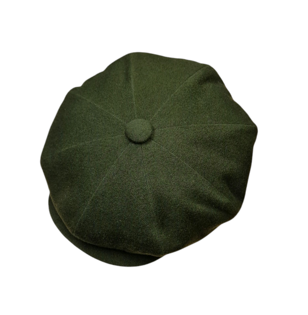City Sport Oversized Baker Boy 11.5" Cashmere - Green image 0