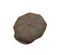 City Sport Oversized Baker Boy 11.5" Kirkton Tweed - Bronze Panecheck image 0