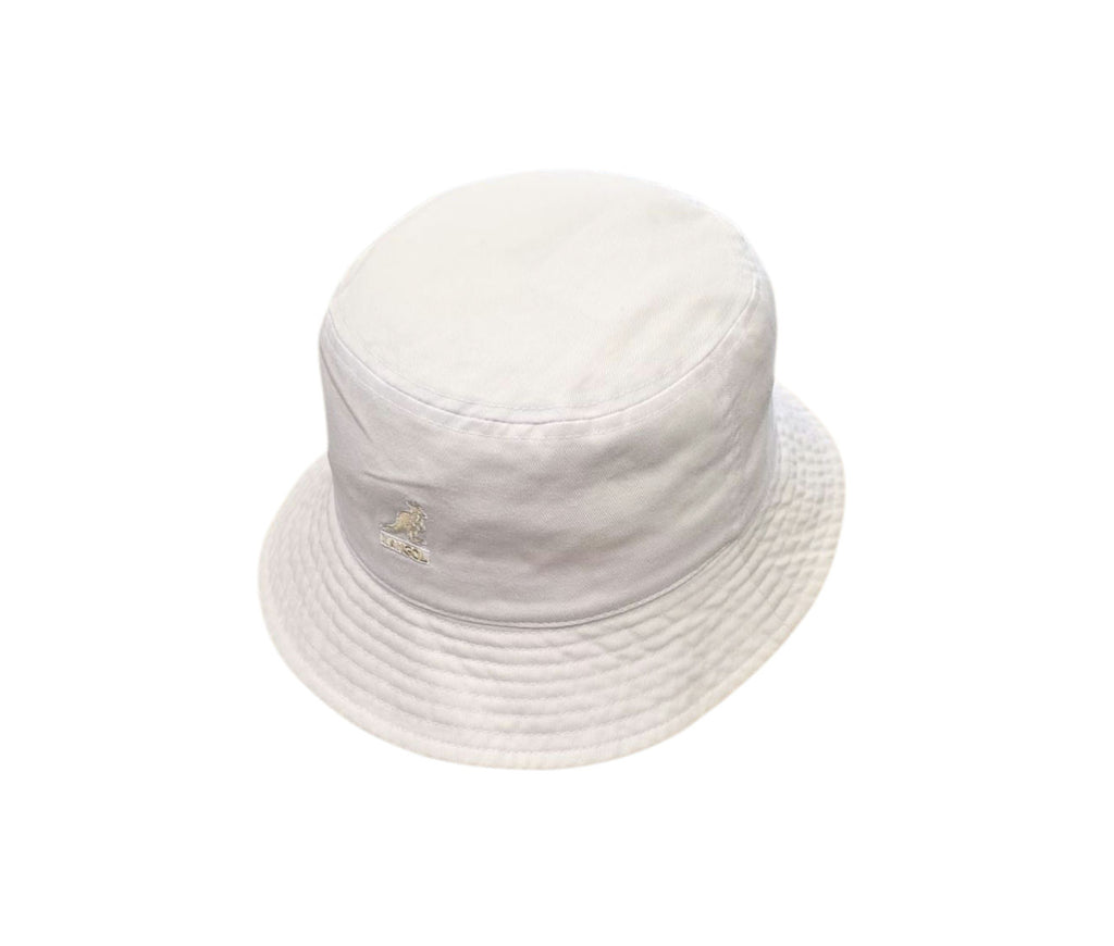 Kangol Washed Bucket Hat - White image 0