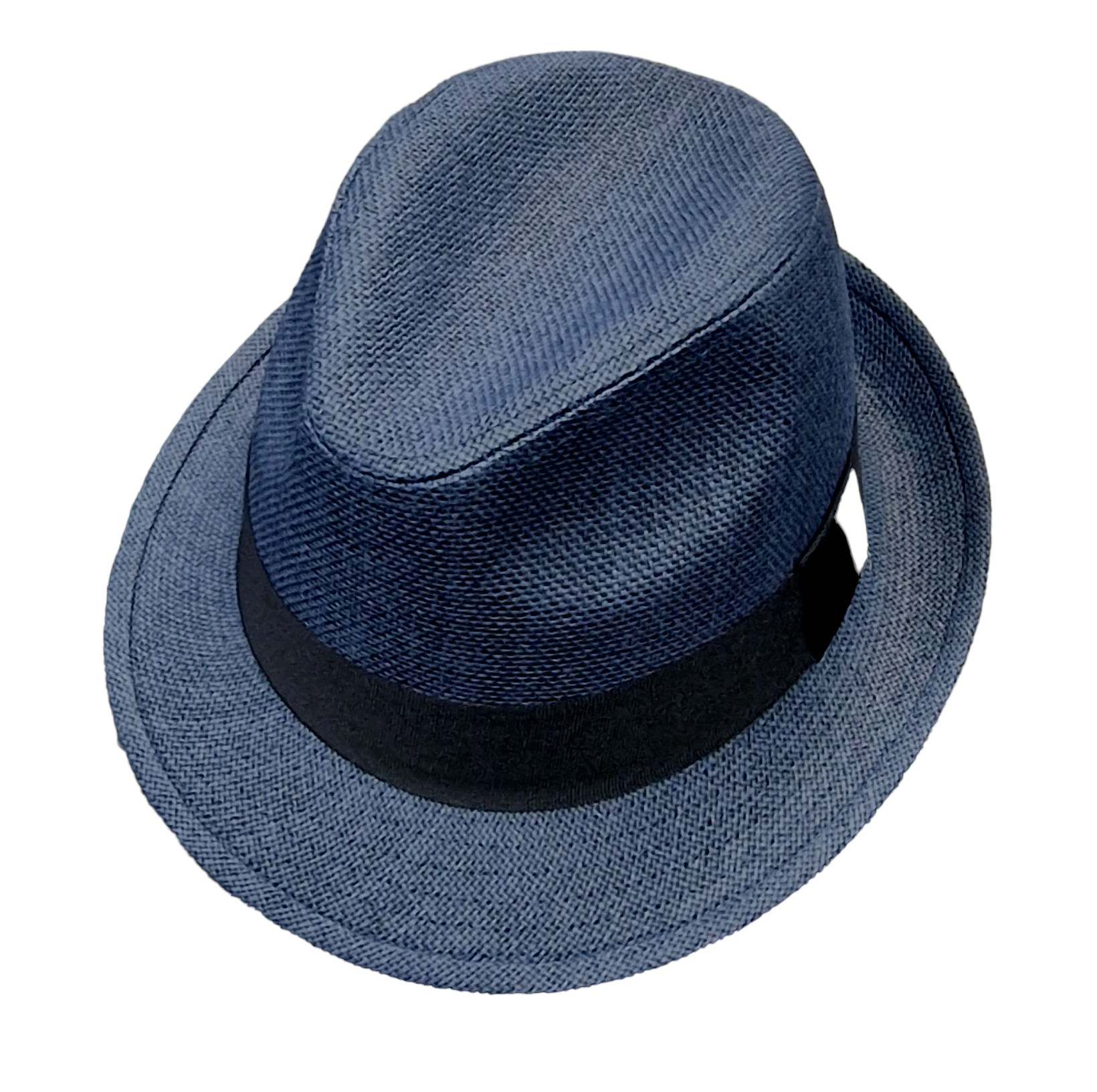 Failsworth Paperstraw Trilby – Navy image 2