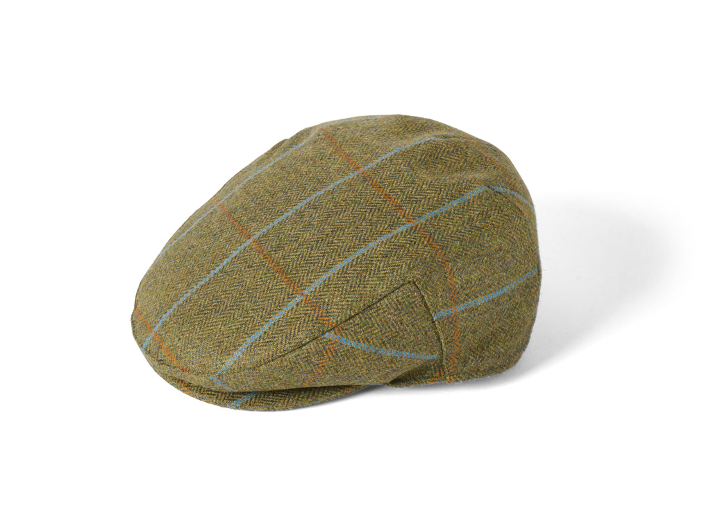 Failsworth Porelle Waterproof County Cap 486 – Orange/Blue Panecheck image 0