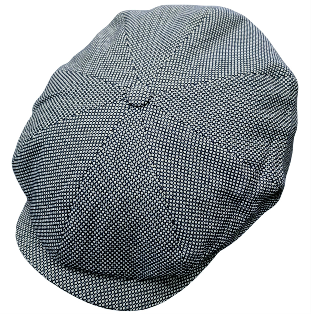 City Sport Urban Baker Boy Cap – Navy Birdseye image 0