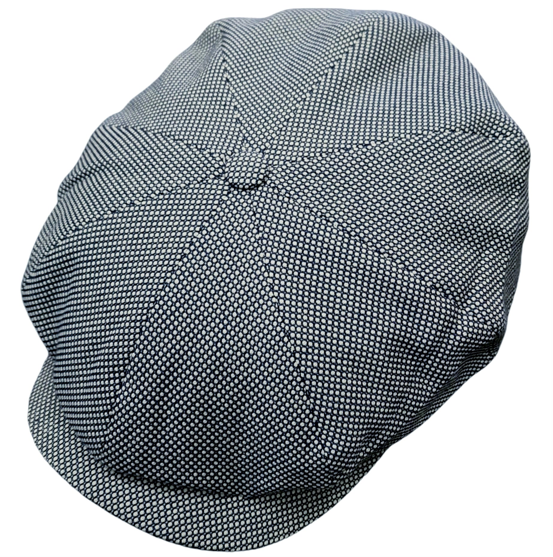 City Sport Urban Baker Boy Cap – Navy Birdseye image 0