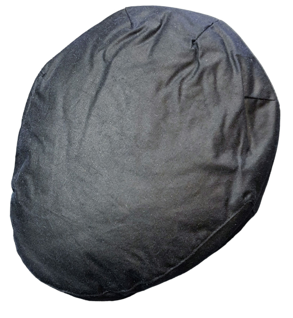 Failsworth Waxed Cotton Waterproof Flat Cap - Navy image 1